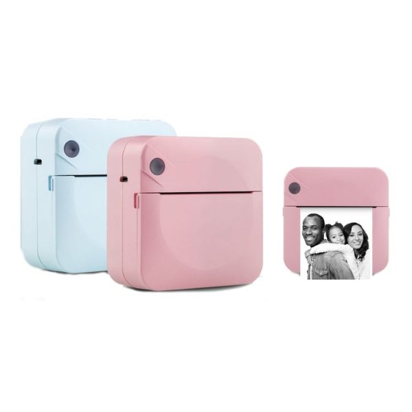 C17 Bluetooth Pocket Mini Label Printer Inkless Thermal Printer Wireless Photo Printer (White) - Image 2