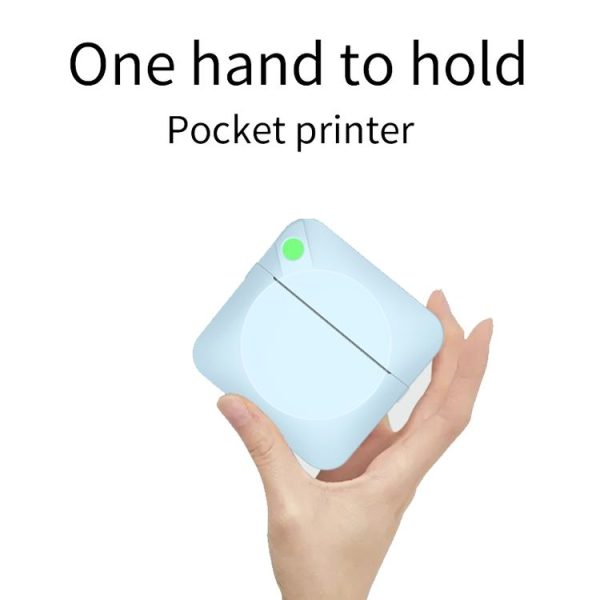C17 Bluetooth Pocket Mini Label Printer Inkless Thermal Printer Wireless Photo Printer (White) - Image 4