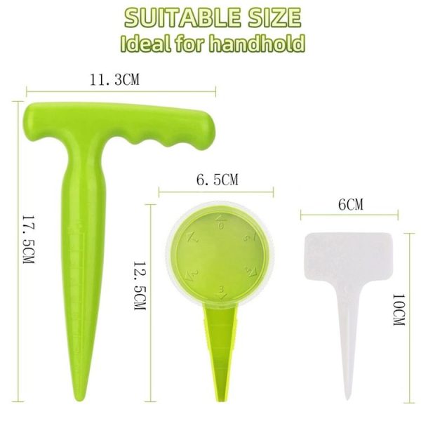 Soil Hole Punch Adjustable Plant Seed Sower Planter Hand Held Flower Grass Plant Seeder - Image 3