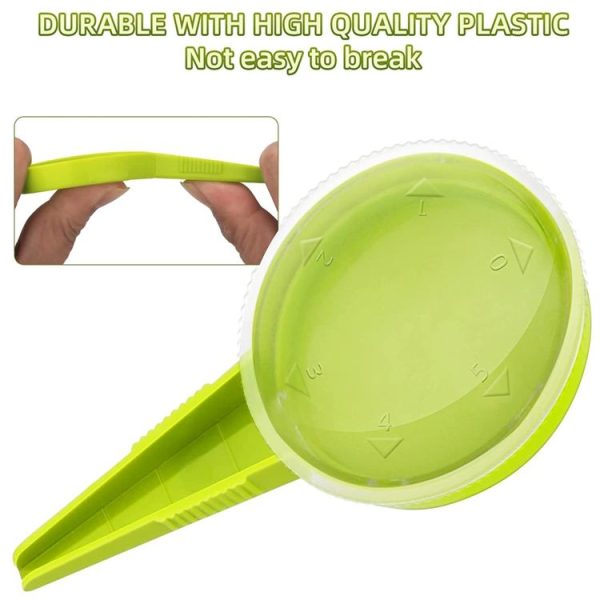 Soil Hole Punch Adjustable Plant Seed Sower Planter Hand Held Flower Grass Plant Seeder - Image 5