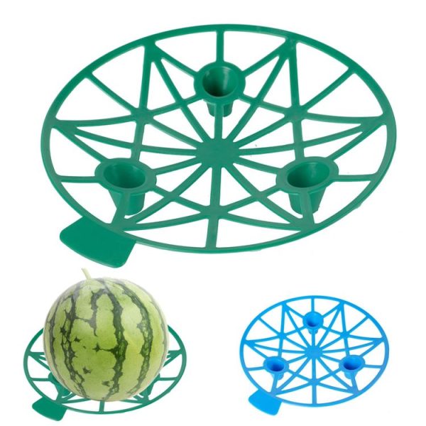 Watermelon Vegetables Fruit Stand Support Frame Holder Plant Tray Rack (Green) - Image 2