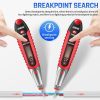 ANENG VD700 2pcs Sound and Light Alarm Non-contact Digital Display Sensor Multi-function Test Pen (Yellow Green) - Image 7