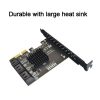 PCIE 4X To 6 Port SATA 3.0 Adapter Expansion Card ASMedia ASM1166 Converter - Image 4