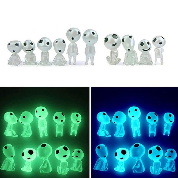 10models / set Halloween Alien Ghost Micro Landscape Ornament (Green Light) - Image 2