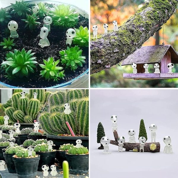 10models / set Halloween Alien Ghost Micro Landscape Ornament (Green Light) - Image 6