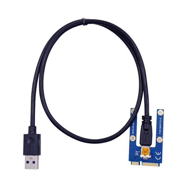 PCE164P-N03 VER006C Mini PCI-E 1X To 16X Riser For Laptop External Image Card, Spec: Blue Board 6pin - Image 8