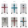 Luggage Cross Customs Lock Binding Strap, Color: Keep Out Red (Ordinary) - Image 2