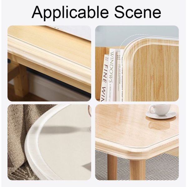 PVC Household Transparent Anti-collision Strip Furniture Soft Edge Protector, Specification: 1 cm x 1 m - Image 10