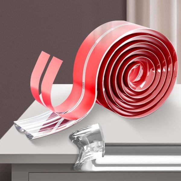PVC Household Transparent Anti-collision Strip Furniture Soft Edge Protector, Specification: 1 cm x 1 m - Image 4