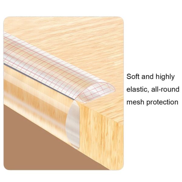 PVC Household Transparent Anti-collision Strip Furniture Soft Edge Protector, Specification: 1 cm x 1 m - Image 9