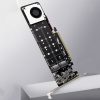 PCI-E X16 to M.2 M-key NVME X4 SSD RAID Array Expansion Adapter Support 2242 / 2260 / 2280 / 22110 (PH44Plus) - Image 2