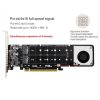 PCI-E X16 to M.2 M-key NVME X4 SSD RAID Array Expansion Adapter Support 2242 / 2260 / 2280 / 22110 (PH44Plus) - Image 4