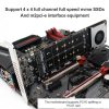 PCI-E X16 to M.2 M-key NVME X4 SSD RAID Array Expansion Adapter Support 2242 / 2260 / 2280 / 22110 (PH44Plus) - Image 6