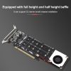 PCI-E X16 to M.2 M-key NVME X4 SSD RAID Array Expansion Adapter Support 2242 / 2260 / 2280 / 22110 (PH44Plus) - Image 7