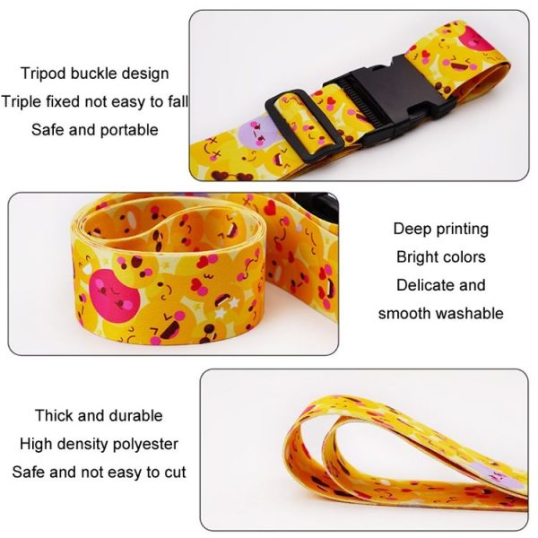 Luggage Fixed Anti-Mis-Opening Packing Strap, Color: Honeycomb - Image 4