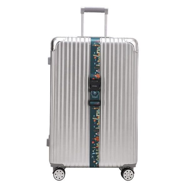 Luggage Fixed Anti-Mis-Opening Packing Strap, Color: Honeycomb - Image 5
