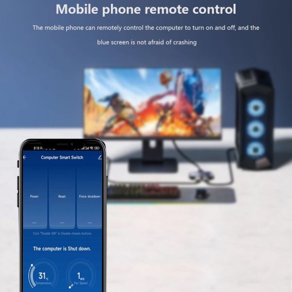 2.4G WIFI Computer Remote Boot Card Remote Control Wireless Switch Module Work With Google Home Tmall Elf - Image 8