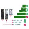 SATA 22PIN To MSATA Or M.2 NGFF SATA Card 2 In 1 SSD Converter Card Only Card - Image 4