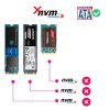 SATA 22PIN To MSATA Or M.2 NGFF SATA Card 2 In 1 SSD Converter Card Only Card - Image 5