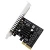 PCI-E To 5 SATA 3.0 Expansion Card (Full High Baffle)