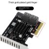 PCI-E To 5 SATA 3.0 Expansion Card (Full High Baffle) - Image 4
