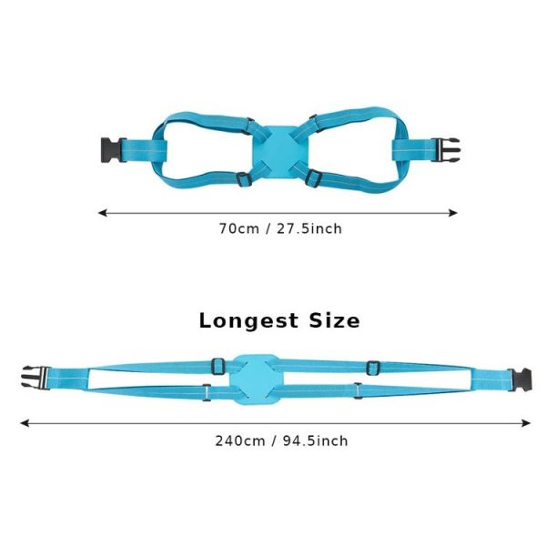 Backpack Luggage Binding Elastic Elastic Straps (Black) - Image 3