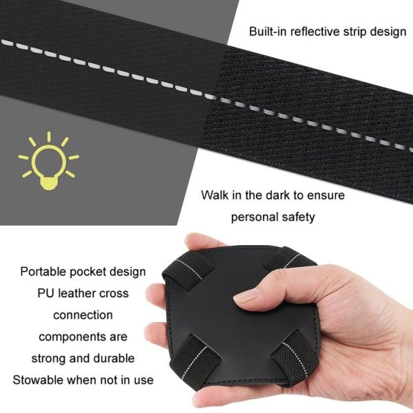 Backpack Luggage Binding Elastic Elastic Straps (Black) - Image 5