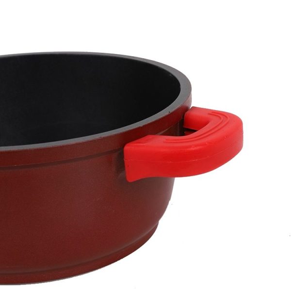 Silicone Anti Scalding Pot Handle, Style: Black Small - Image 7