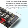 PWM Fan Hub Desktop Computer CPU Fan Expander Supports 3Pin&4Pin (Black) - Image 7