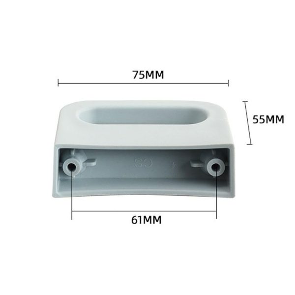 Universal Plastic Steamer Double Hole Steamer Handle - Image 2