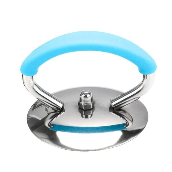 Universal Silicon Pot Lid Handle Kitchenware Accessories, Style: Blue Silicon Ring