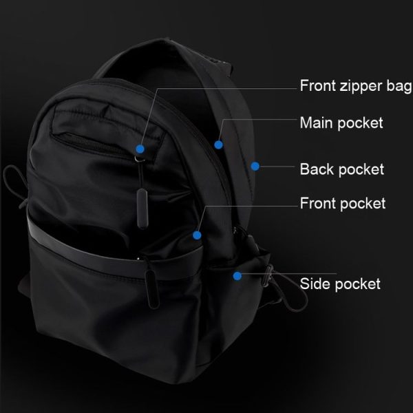 Men Messenger Large Capacity Sports Chest Bag (Dark Blue) - Image 11