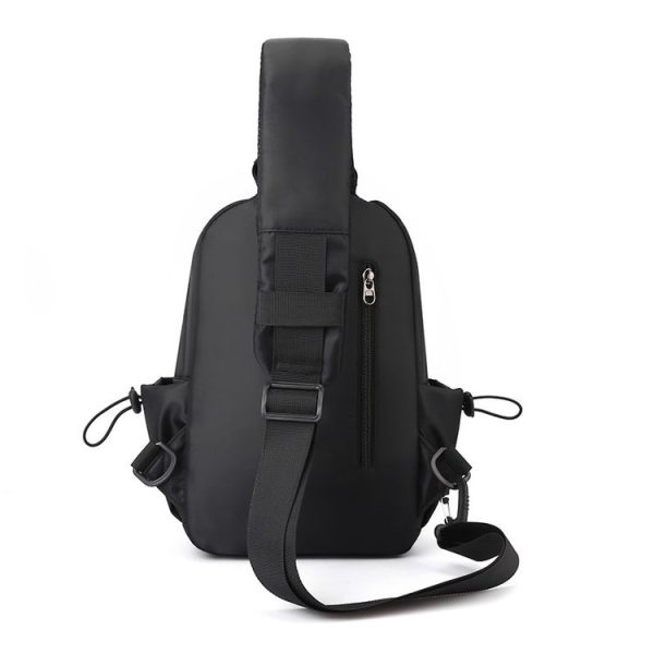 Men Messenger Large Capacity Sports Chest Bag (Dark Blue) - Image 5