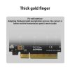 PCI-E X8 Double Disk Transfer Card NVME M.2 MKEY SSD RAID Array Expansion Adapter (PH45) - Image 11