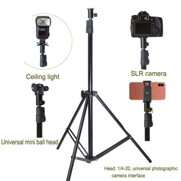 BEXIN LSC05 Camera Light Stand Conversion Head 1 / 4-inch mount for Umbrella Holder - Image 7