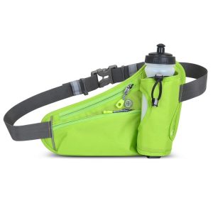 Outdoor Sports Mountaineering Water Bottle Waist Bag (Green)