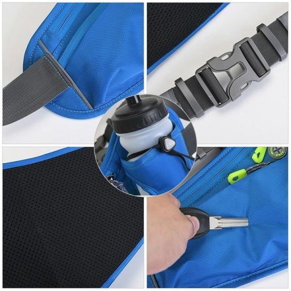 Outdoor Sports Mountaineering Water Bottle Waist Bag (Green) - Image 6
