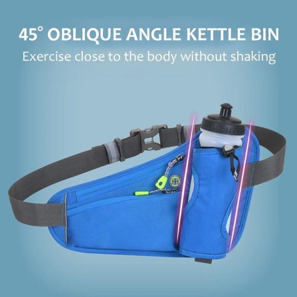 Outdoor Sports Mountaineering Water Bottle Waist Bag (Green) - Image 9