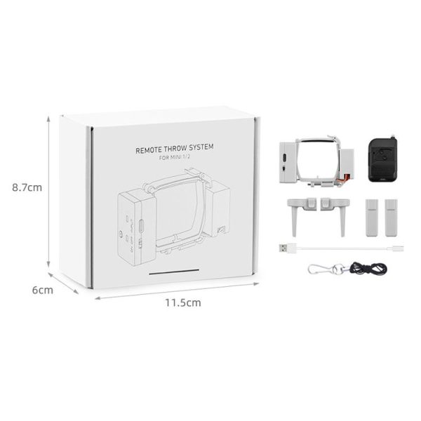 DJI MINI 2 / Mavic Mini / Mini SE Airdrop System Fishing Bait Wedding Ring Deliver Life Rescue Throw Thrower - Image 3