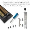 M.2 NVME NGFF SSD To PCIE SATA Dual Disk Conversion Expansion Card Supports MKEY BKEY Wiring (Black) - Image 9