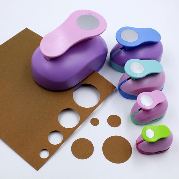 Round Embosser Kids Hand Tools, Color Random Delivery, Style: 8803 8mm - Image 4