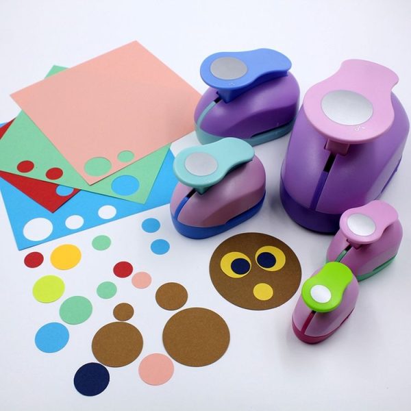 Round Embosser Kids Hand Tools, Color Random Delivery, Style: 8803 8mm - Image 5