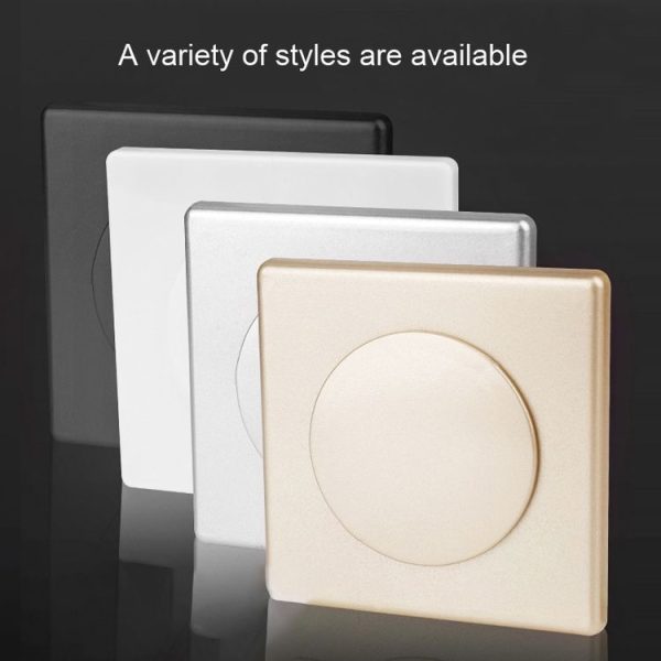 Square Air Conditioning Hole Decoration Cover Wall Hole Plug, Style: Split 5cm White - Image 3