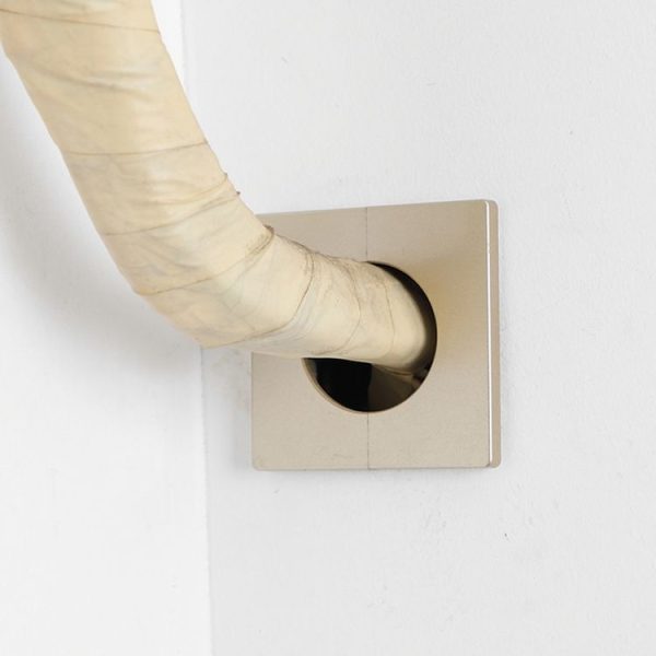 Square Air Conditioning Hole Decoration Cover Wall Hole Plug, Style: Split 5cm White - Image 9