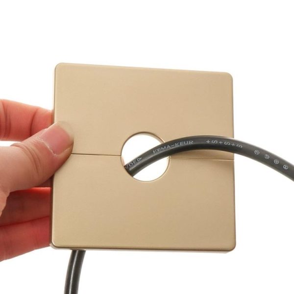 Square Hole Decoration Cover Wall Hole Plug, Style: 1.2cm Hole White - Image 7