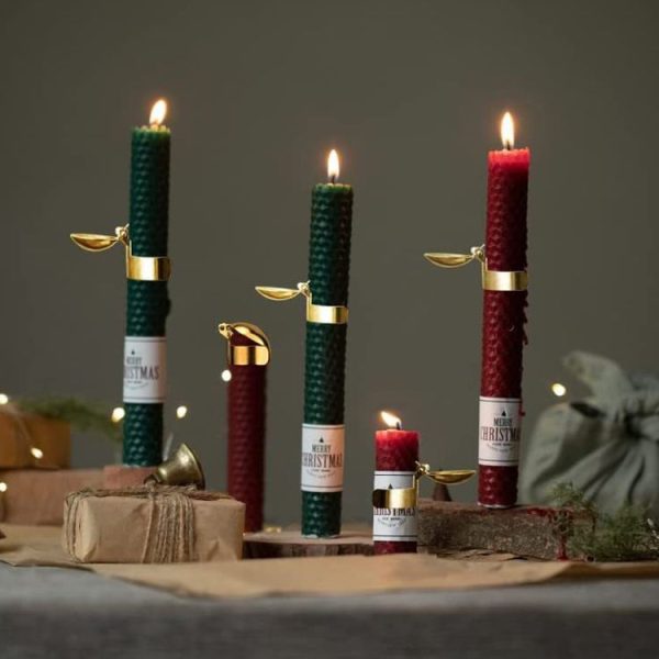 Automatic Candle Extinguisher Metal Candle Extinguishing Fire Clamp Candle Extinguisory Cover (Gold) - Image 7