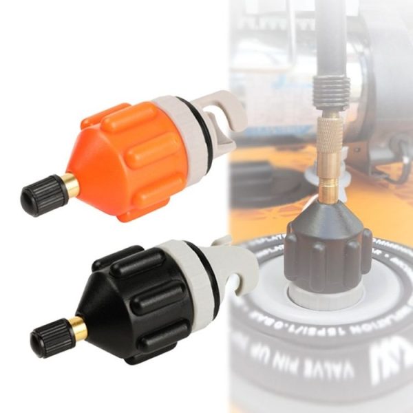 Surfing Paddle Board Adapter Inflatable Air Valve Conversion Air Nozzle (Black) - Image 6