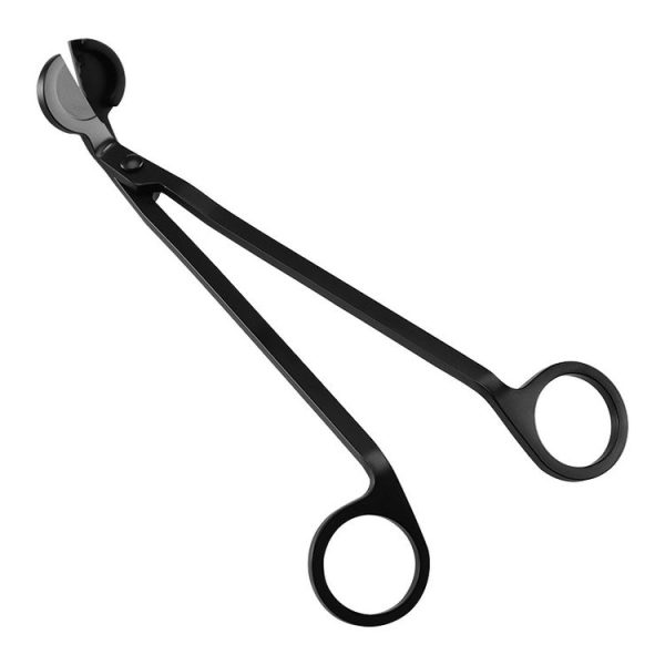 Aroma Candle Tools Candle Extinguisher Wick Cutter, Color: Black