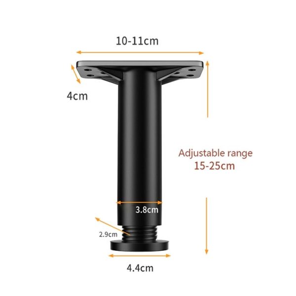 15cm Bed Board Support Weight-Bearing Bracket Bed Leg Support Foot Rest - Image 2