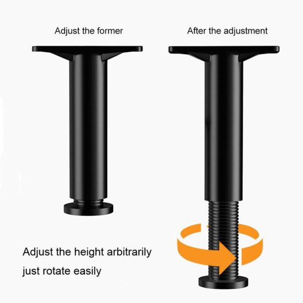 15cm Bed Board Support Weight-Bearing Bracket Bed Leg Support Foot Rest - Image 3